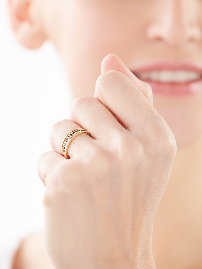 Elegant Geelgouden Ringen met Cubic Zirconia