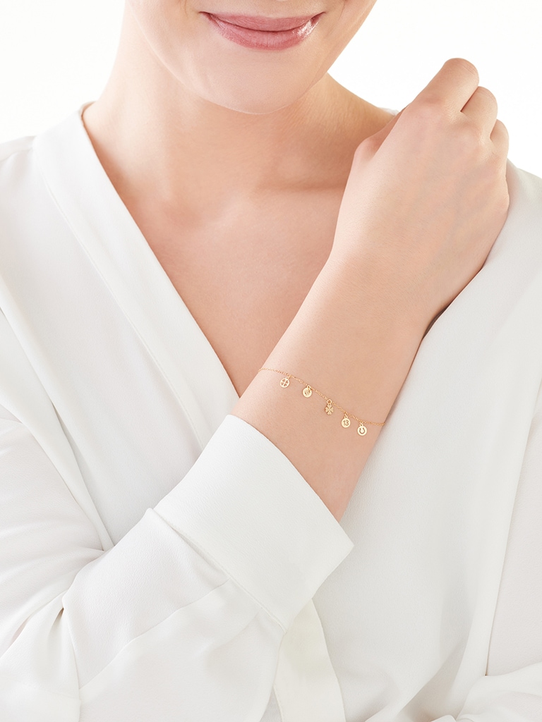 14 K Geelgoud Armband