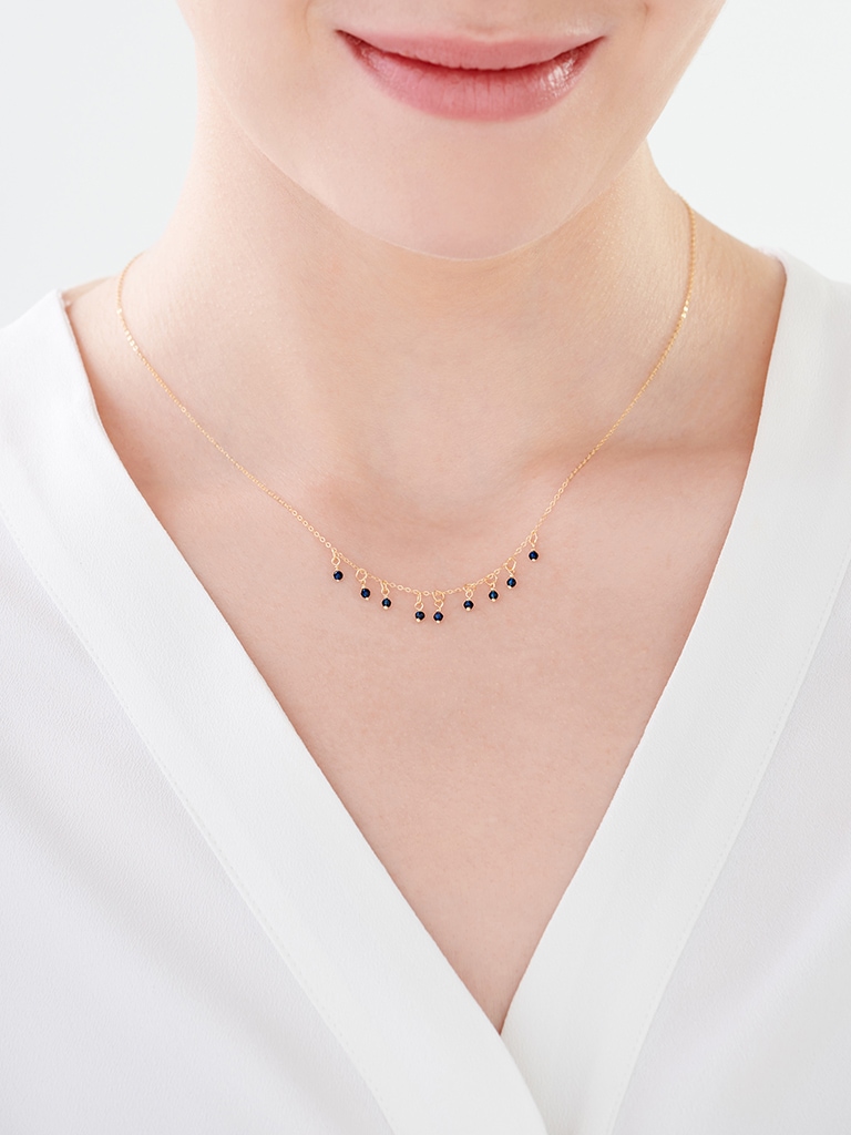 14 K Geelgoud Pendel met Cubic Zirconia