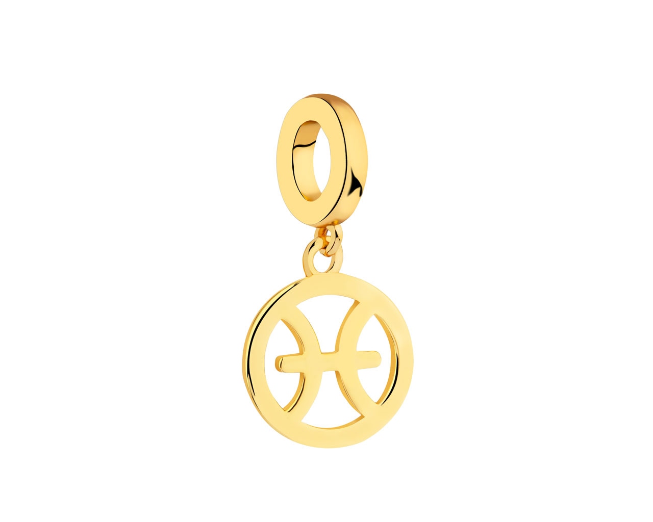 Elegant Goud-geplateerd Zilveren Hanger