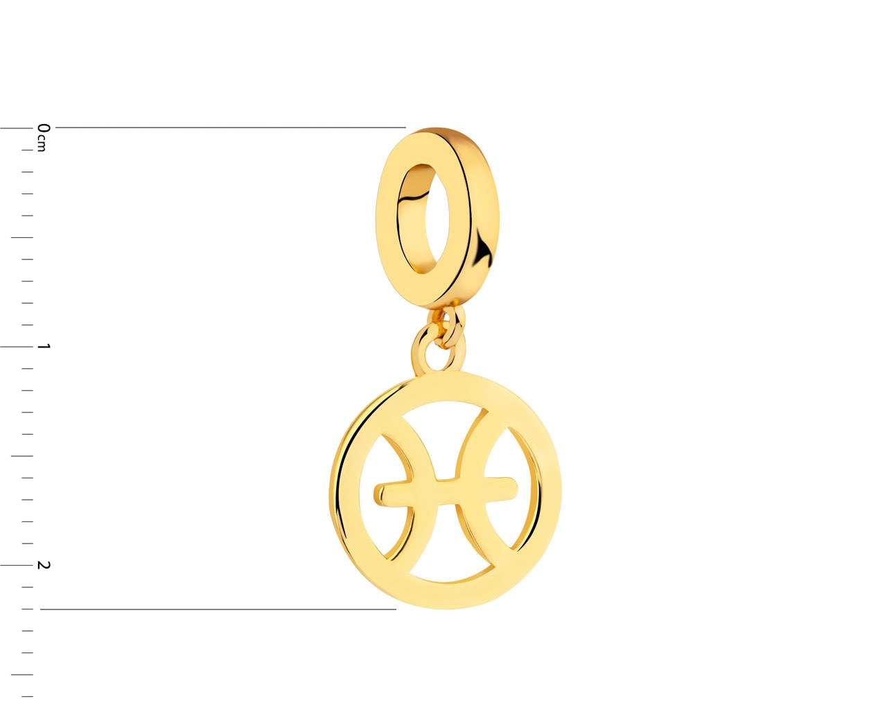 Elegant Goud-geplateerd Zilveren Hanger