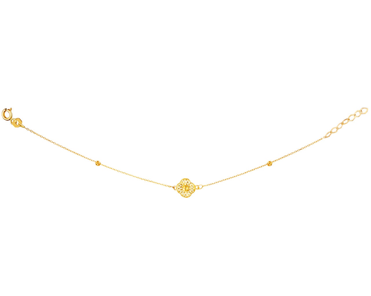 14 K Geelgoud Armband