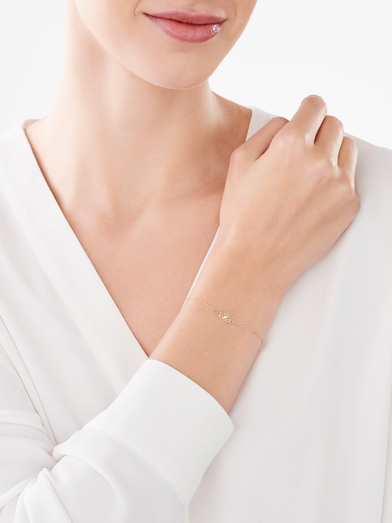 14 K Geelgoud Armband