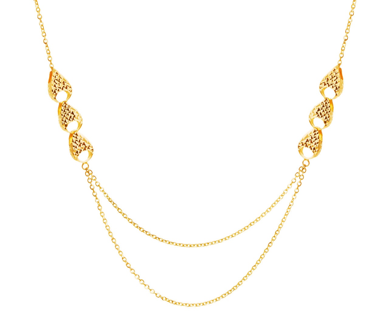 9 K Geelgoud Ketting