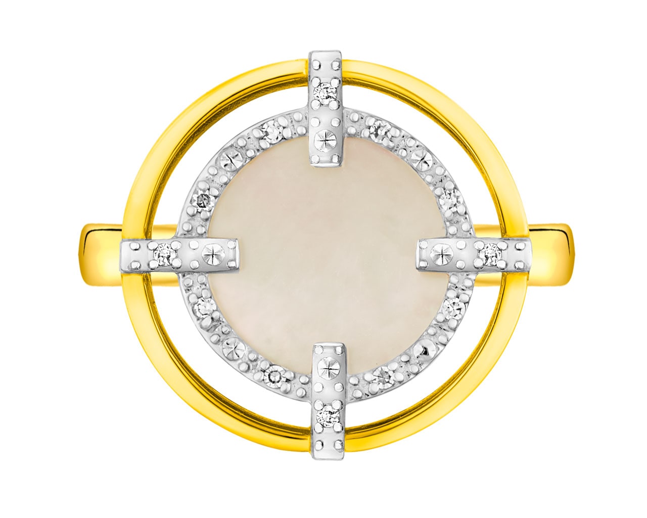 Elegant 14K Geelgouden Ring