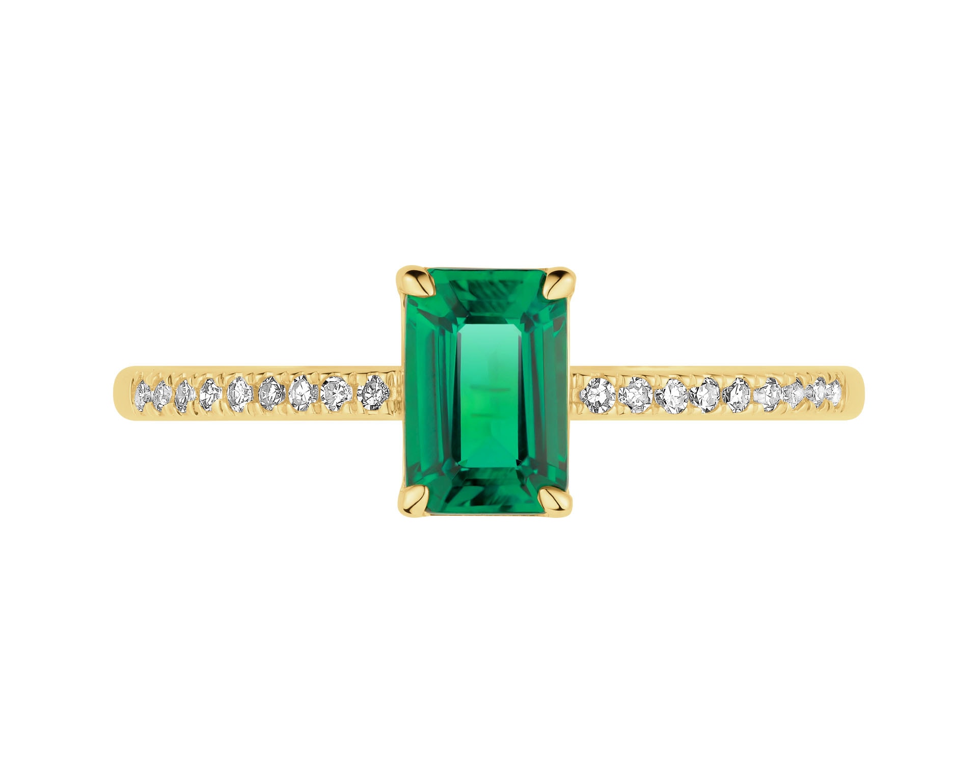 Elegant 14K Geelgouden Ring