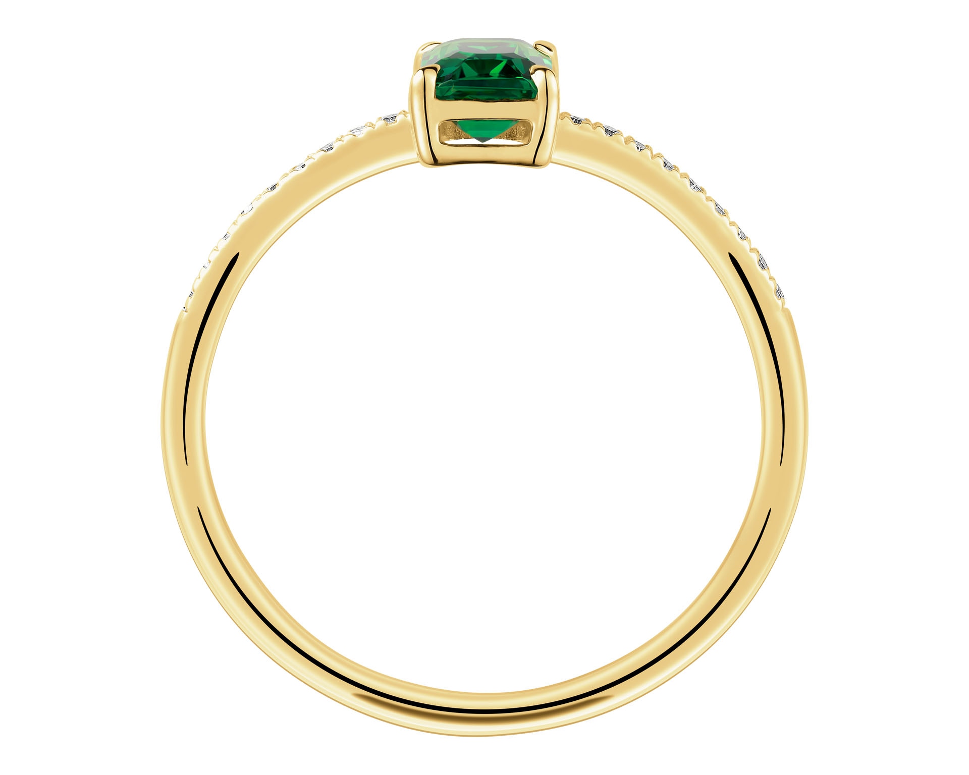 Elegant 14K Geelgouden Ring